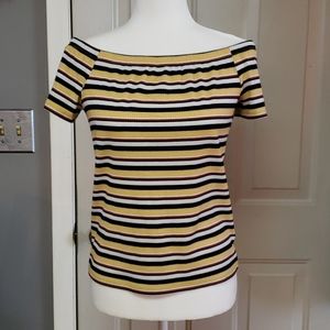 Vylette off shoulder top, size M